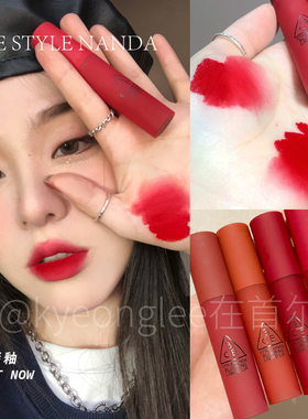 3ce慕斯唇釉startnow丝绒雾面水唇釉spotplayer哑光bearberry现货