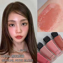 hera赫拉唇釉462赫妍口红401/422哑光保湿持久滋润唇彩水光镜面女