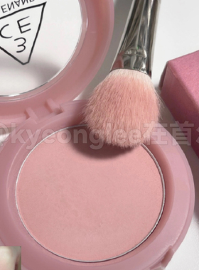 3ce腮红单色delectable自然晒红nudepeach羞涩蜜桃橘rosebeige女