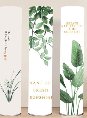 立式空调防尘罩圆柱形柜机2025新款3p客厅通用立体柜式全包空调套