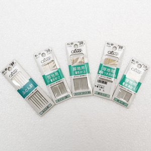 厚布料用缝纫针手缝针缝衣针18-201/002-005进口手工拼布工具可乐
