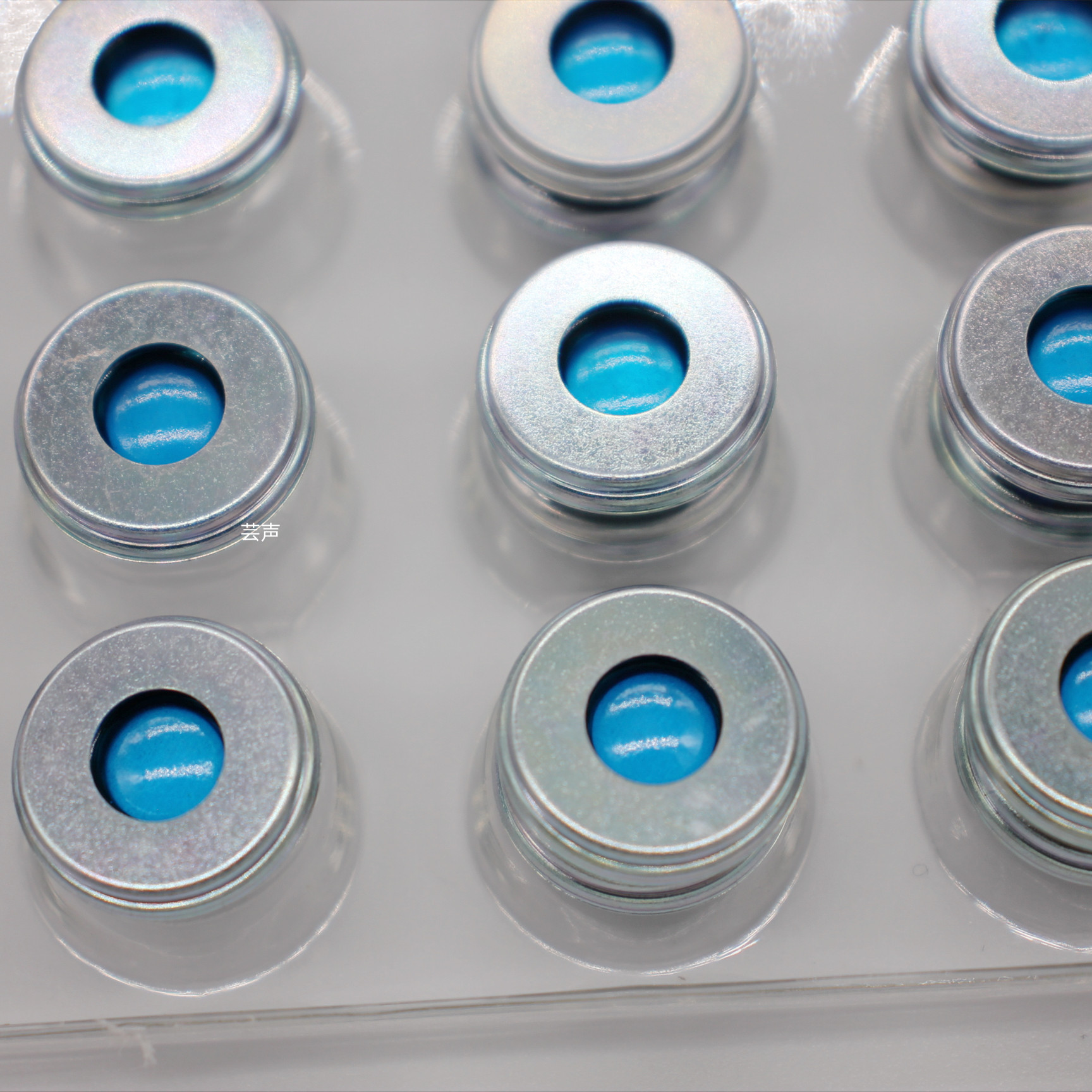 DIY耳塞式 15.4mm  喇叭PET高分子膜黑色蓝宝石蓝钻膜