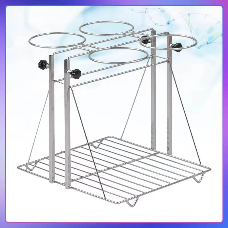 304不锈钢可升降分液漏斗架6孔 60 125 250 500 1000 2000ml