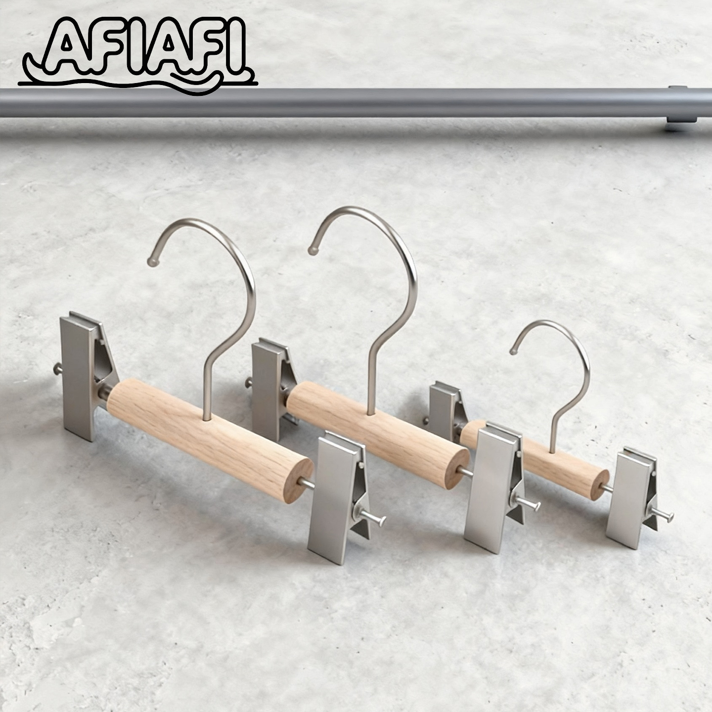 AFI实木宠物防滑狗狗猫咪衣架