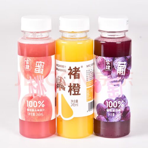 褚橙NFC无添加复合果汁245ml