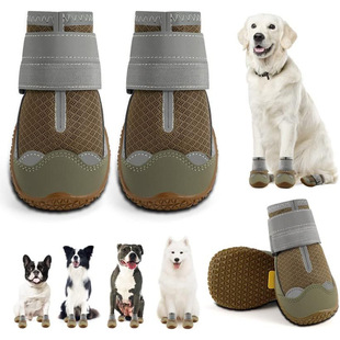 猫咪狗狗宠物鞋子春夏秋冬季新品透气网款金毛德牧dog shoes