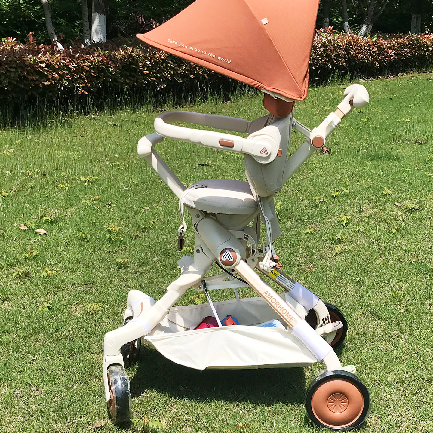 适配AM遛娃神器婴儿推车底篮图片