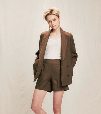 韩国韩式复古小西装URAGO