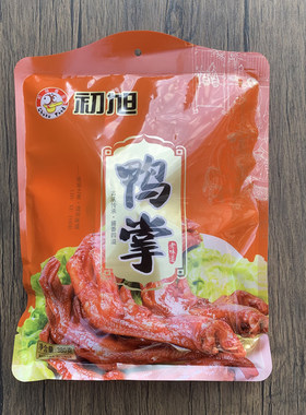 初旭卤味温州特产鸭掌独立装即食