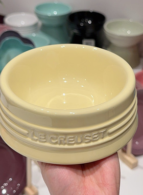 克拉宠物の法国Le Creuset酷彩宠物碗兔子碗兔粮碗 现货