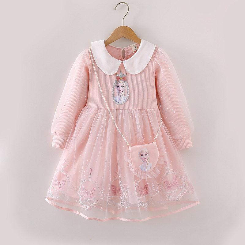 女童公主裙女孩夏季薄款艾莎连衣裙子爱莎冰雪奇缘儿童爱沙长袖,童装/婴儿装/亲子装,连衣裙,淘宝优惠券,粉丝福利购,淘宝优惠卷