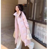 长款 羽绒服男女超长款 过膝加厚冬季 新国标女装 2025年新款 情侣中戏