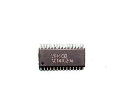 全新原装正品VK16K33 SOP28带按键扫描LED驱动 原厂直销