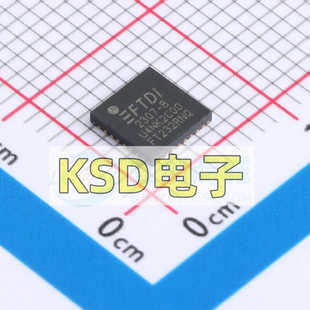 封装 QFN 全新原装 USB转UART REEL USB芯片 现货 FT232RNQ