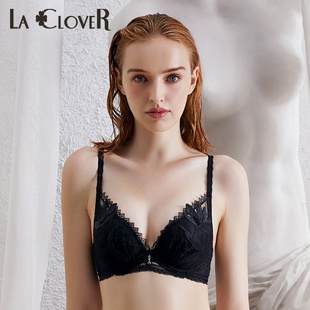 LACLOVER兰卡文新品 4水袋杯文胸LC11LS1 花絮系列花朵刺绣4