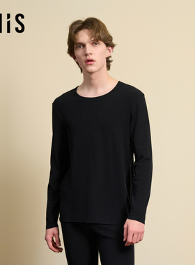 爱美丽美肤空气暖II代朋克兰中厚圆领长袖上衣男秋冬保暖IM72BUR2