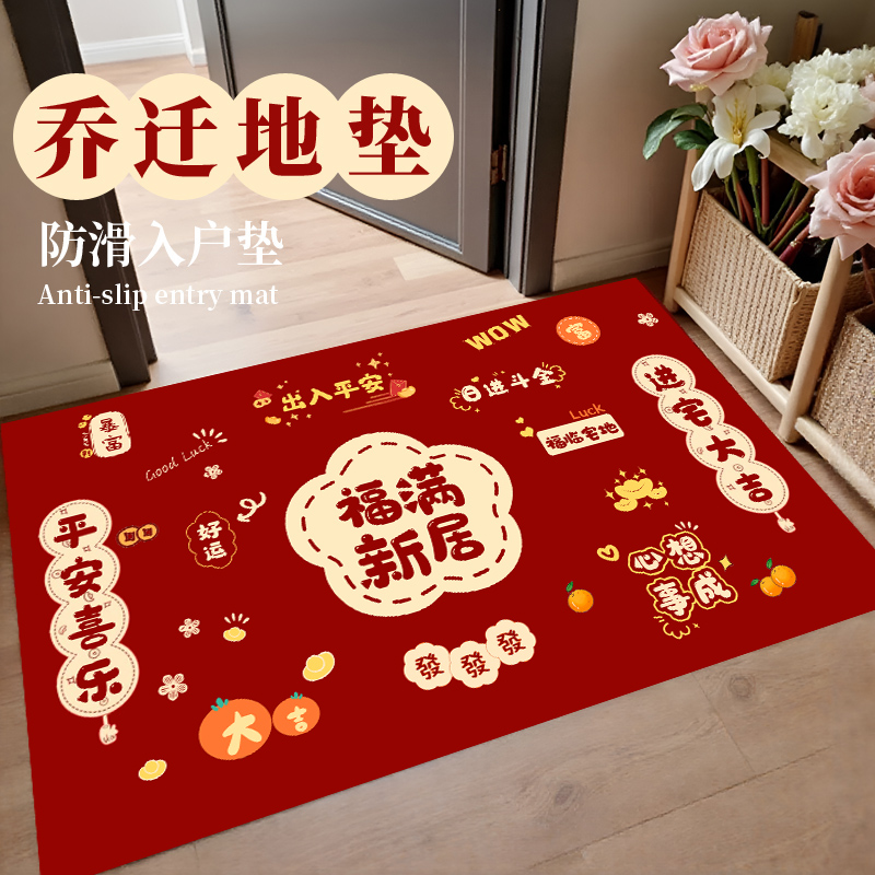 地毯2025新款防滑脚垫子家用乔迁