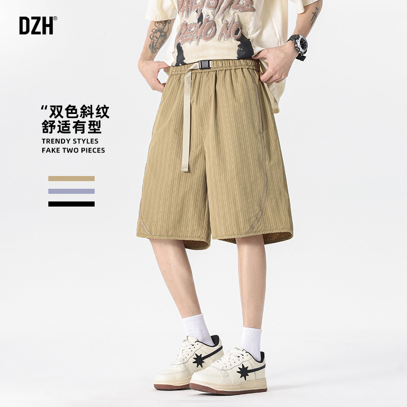 男生运动速干短裤男夏外穿轻薄五分裤休闲宽松半截裤子潮2026新款