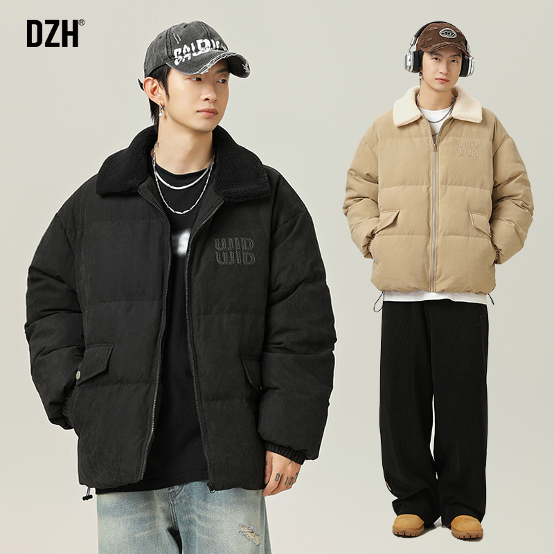 加厚冬季宽松版型棉衣