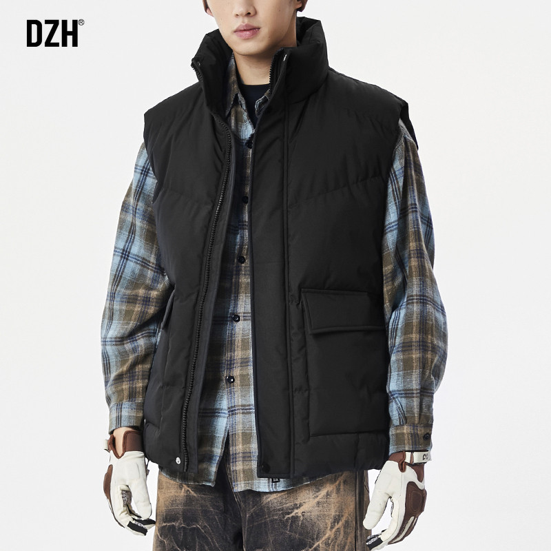 情侣户外工装棉马甲坎肩