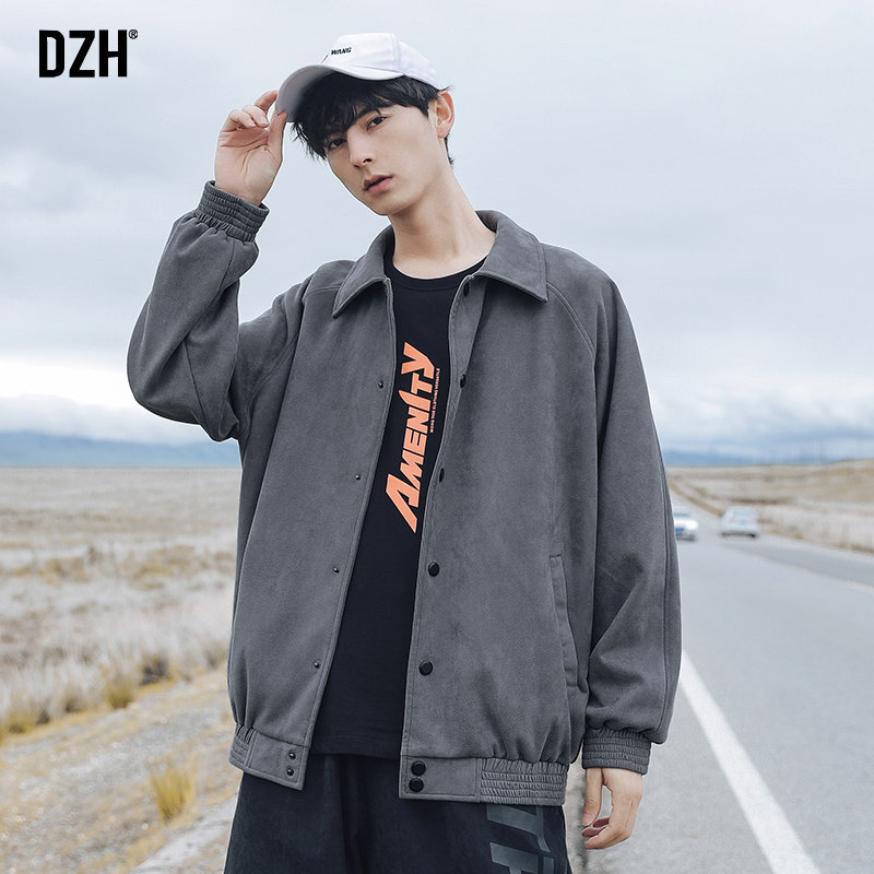 男士秋冬外套男冬季潮牌潮流男装2022新款潮衣服秋装棒球服夹克男