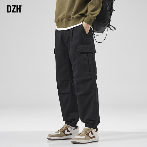 束脚工装裤宽松休闲裤百搭裤子