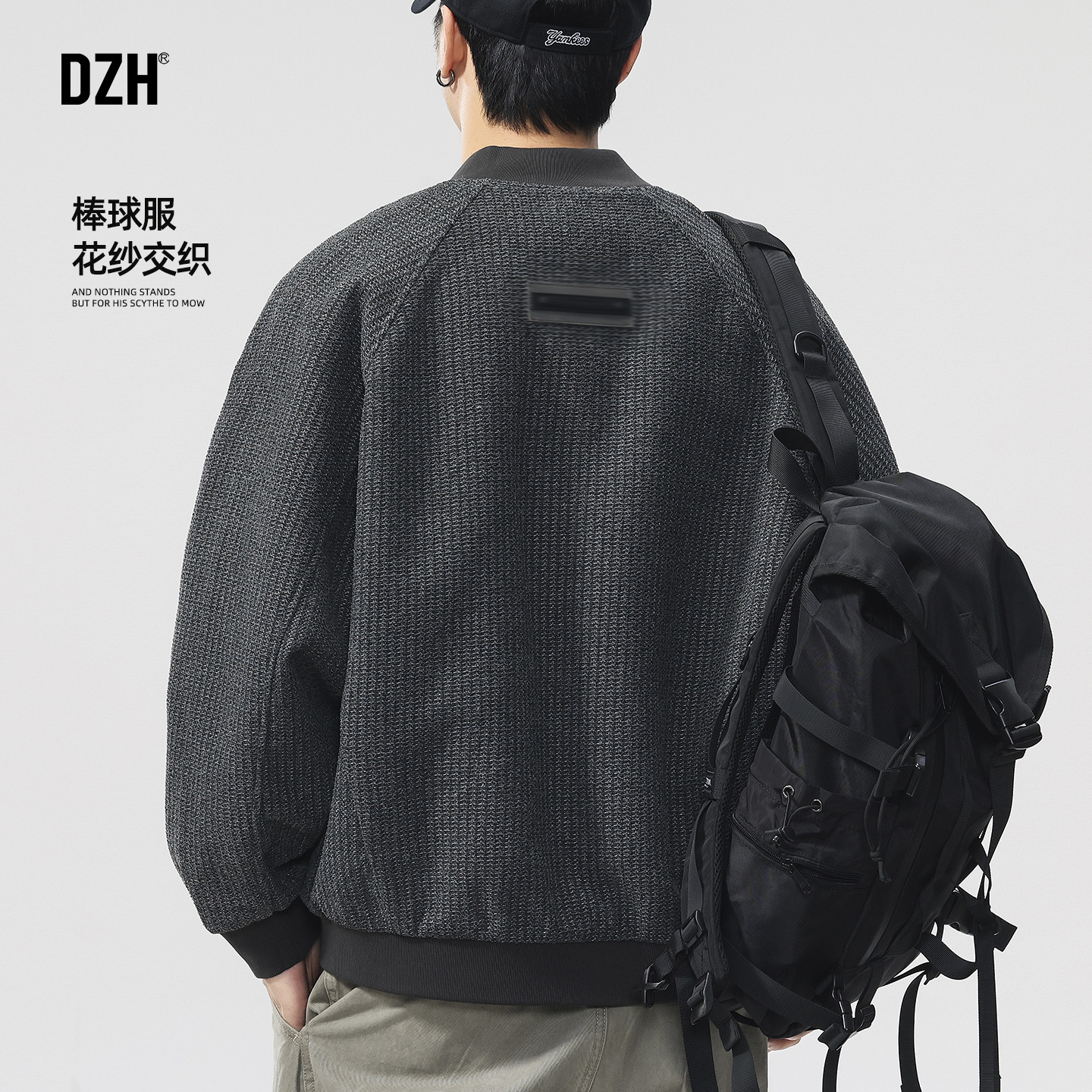 男士棒球服男款小香风外套男2025新款秋衣服日系男装潮牌棒球夹克