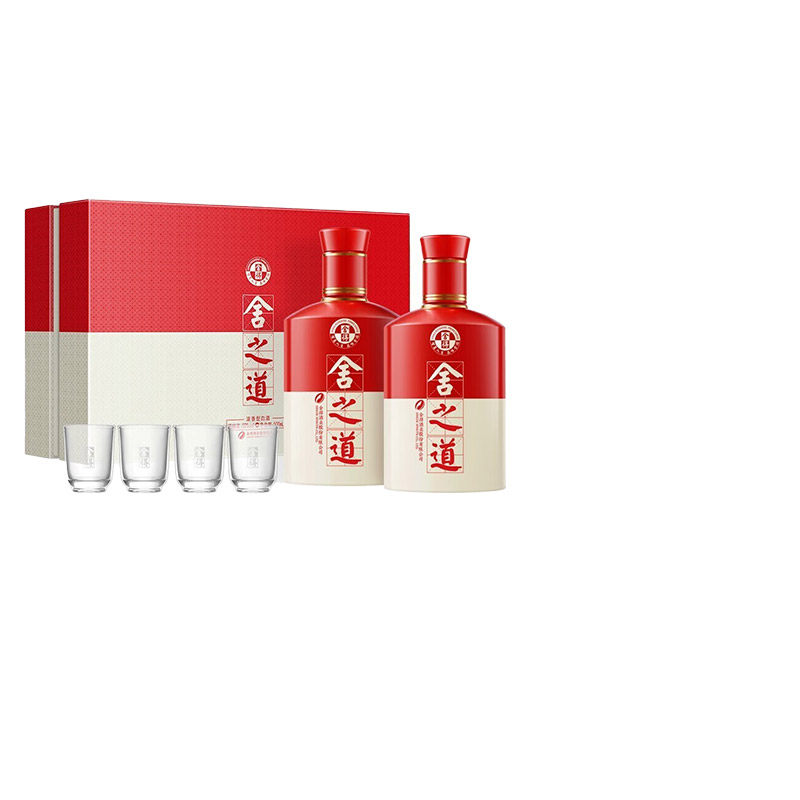 舍得酒舍之道50度500ml*2瓶礼盒装浓香型高度白酒