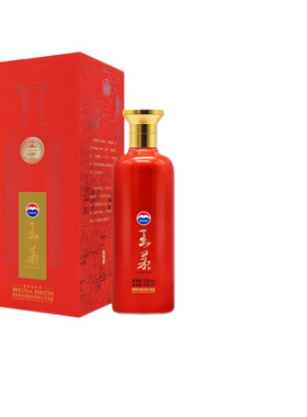 中酒网 茅台53度王茅祥泰红375ml 酱香型白酒送礼单瓶装 节日送礼