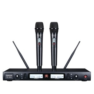 Takstar/得胜 TS-8808HH无线话筒一拖二U段调频家用舞台主持防啸