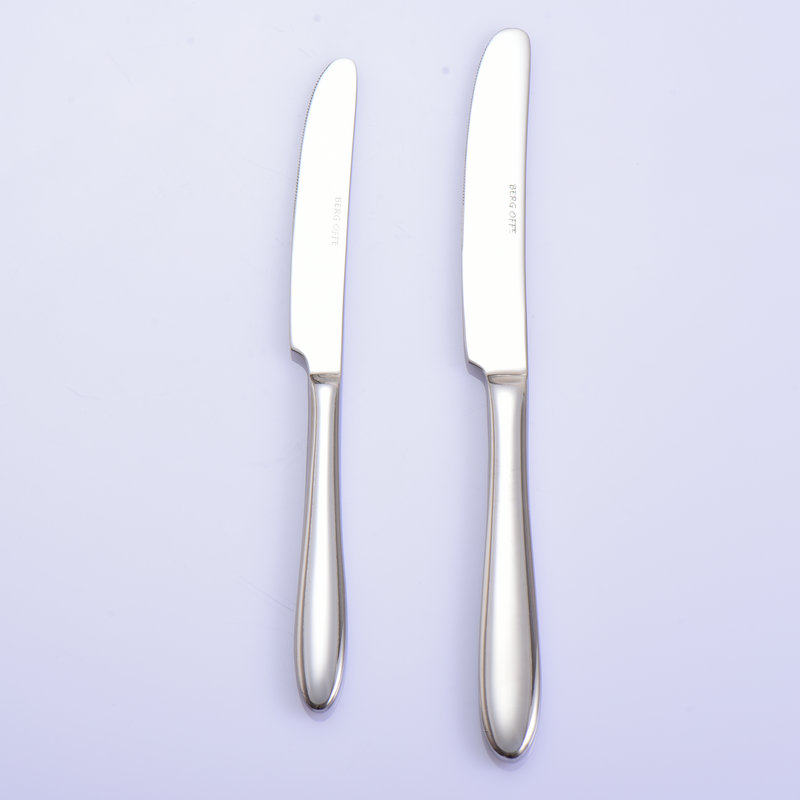 不锈钢西餐刀商用牛排刀主餐刀正餐刀锋利牛扒刀带齿西餐刀甜品刀