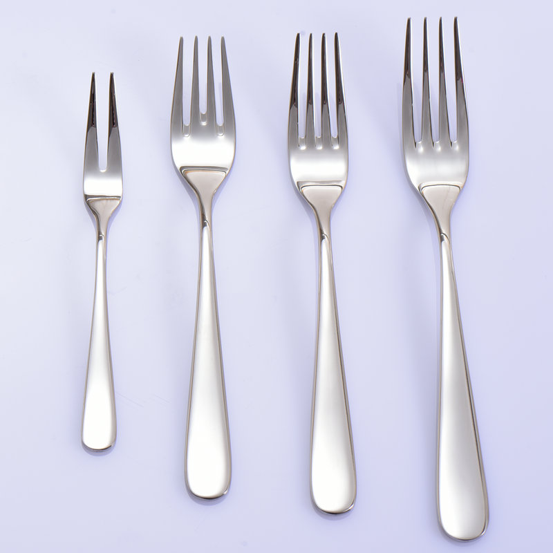Konner18 10 stainless steel western fork main meal fork dessert harpoon cake fork fruit fork