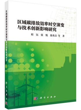 区域碳排放效率时空演变与技术创新影响研究9787030770912程钰科学出版社