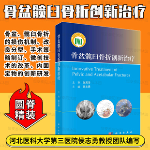 改革内固定物 损伤机制改良分型手术策略制订微创技术 骨盆髋臼骨折创新治疗侯志勇骨盆髋臼骨折 创新研发科学社 2023新书