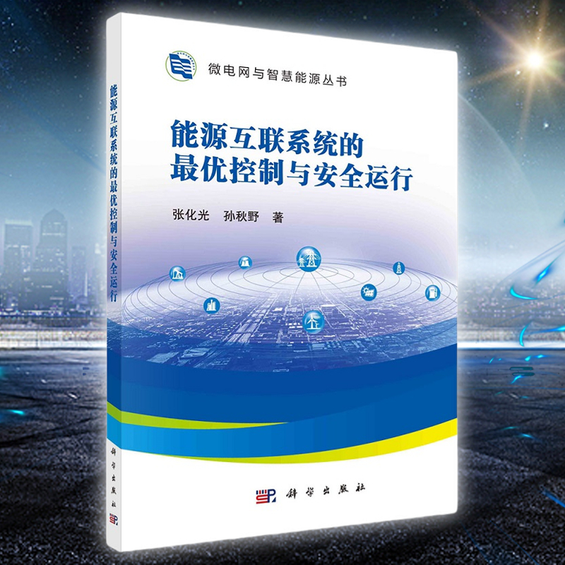 能源互联系统的最优控制与安全运行9787030727053张化光微电网与智慧能源丛书科学出版社