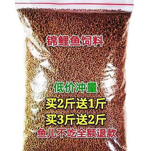 金鱼锦鲤鱼食热带鱼观赏鱼饲料