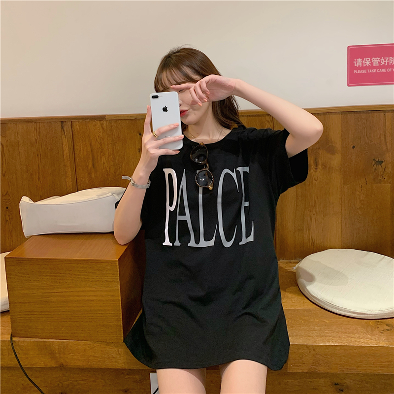 Short sleeve T-shirt women's fashion Korean version