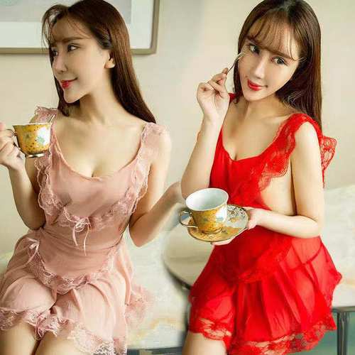 睡裙诱惑女仆服女佣制服套装