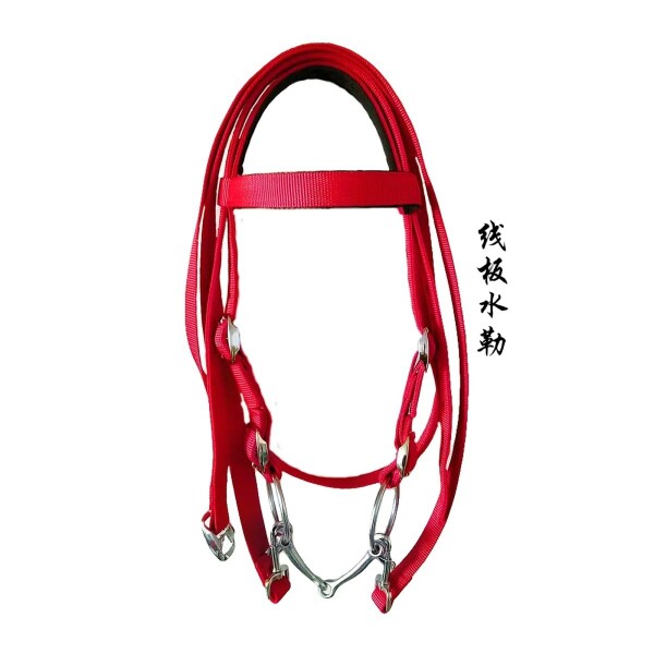 骐骥马具织带线板水勒缰绳大小可定制骑马用
