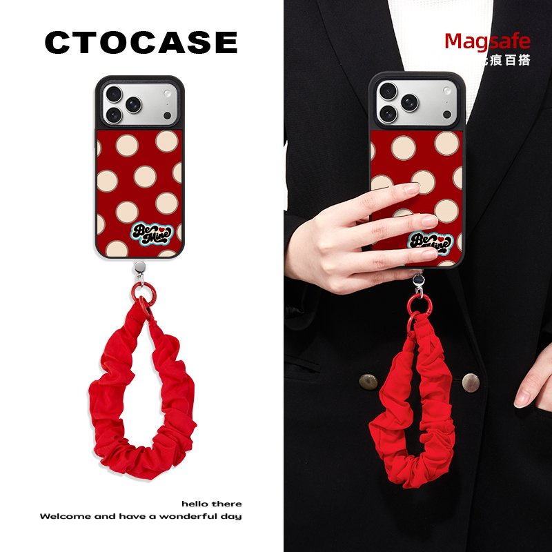 CTOCASE苹果黑边磁吸壳手腕带