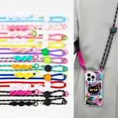 原创 适用苹果华为手机壳斜挎挂绳多功能防丢户外 绑绑挂绳合集