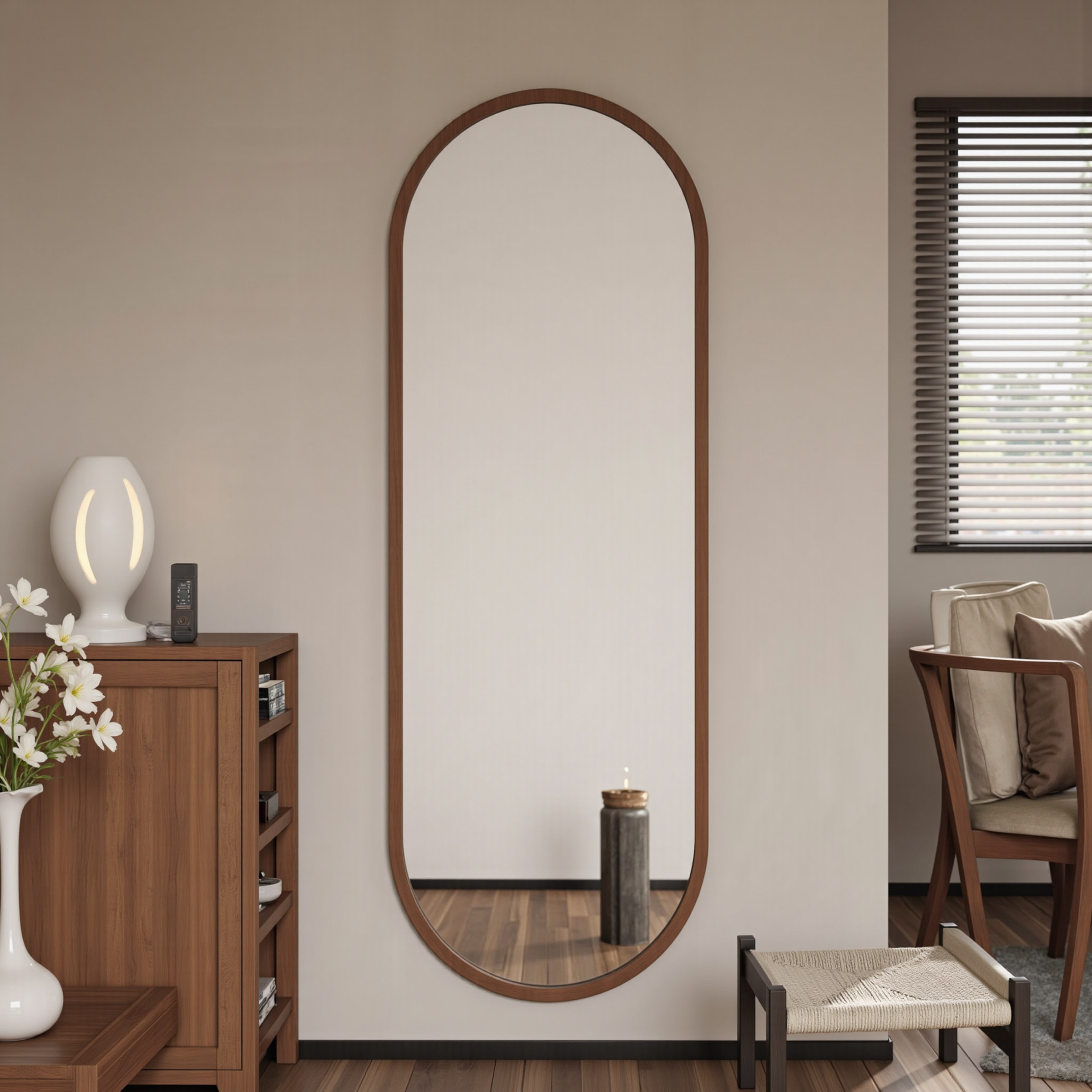 中古风高清全身镜子挂墙复古异形穿衣镜家用客厅玄关装饰镜子贴墙,住宅家具,穿衣镜,淘宝优惠券,粉丝福利购,淘宝优惠卷