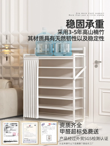 Обувь для домашнего домохозяйства маленькая узкая входная дверь многослойная установка без складной складной новой 2023 горячий и красивый пылепроницаемый шкаф для обуви обуви