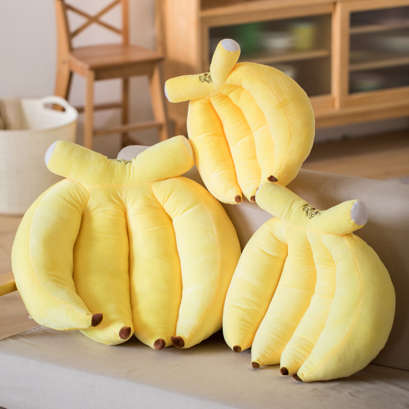 爱情公寓5同款香蕉抱枕床头靠垫沙发客厅大靠背靠枕靠背垫护腰枕