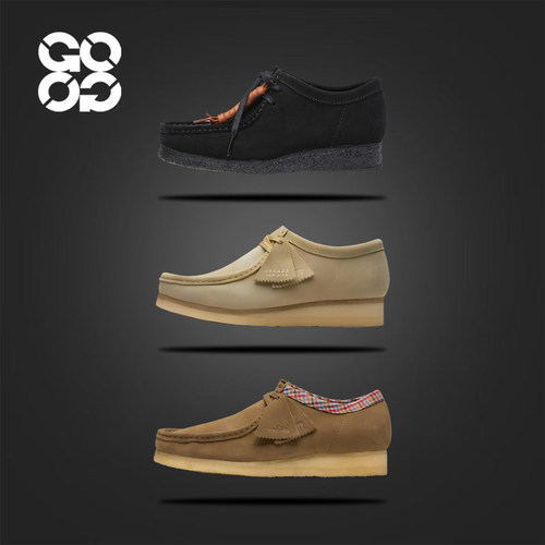 Clarks其乐WALLABEE舒适袋鼠鞋