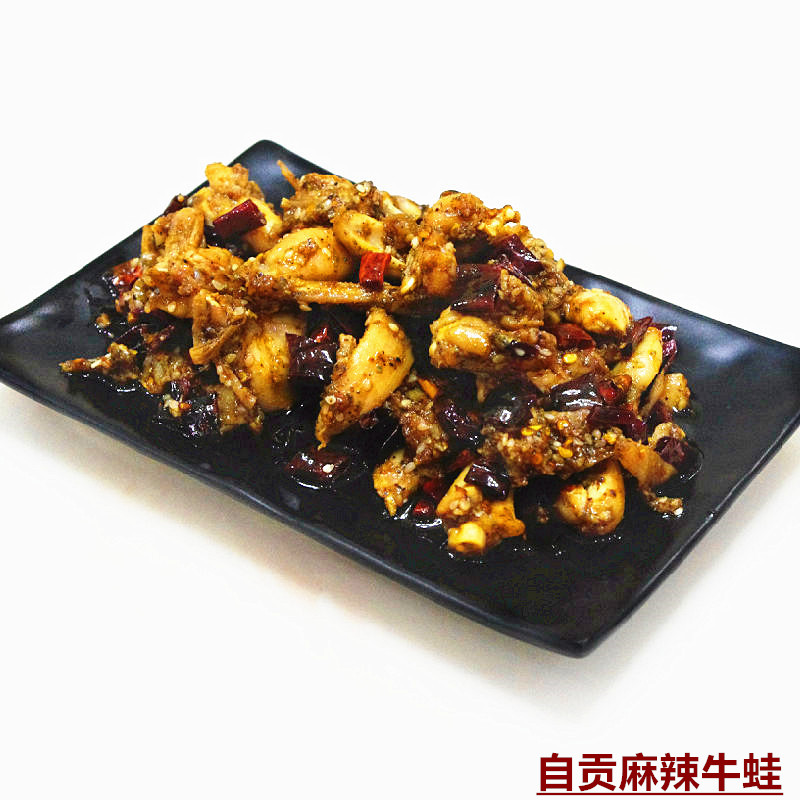自贡冷吃麻辣牛蛙熟食即食香辣卤味零食下饭菜下酒菜150g