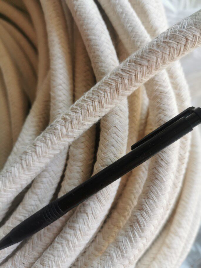 实心纯酒精灯灯芯 粗17mm 1cm 加粗加大 酒精灯芯棉灯芯 十米包邮