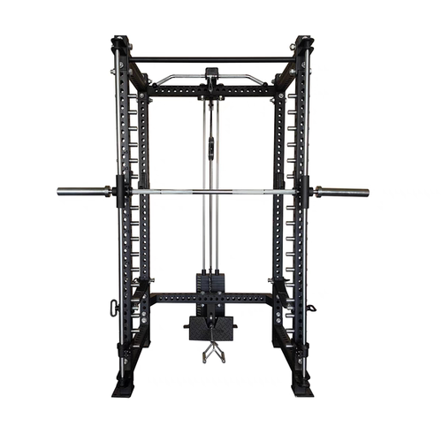 REPFORCE 深蹲框架附件   高低拉背  （铝合金滑轮 80KG 钢配重）