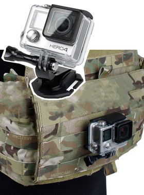 战术包专用gopro13/11/10/9/8/7/6/ 小蚁 山狗 背包带连接360ONER