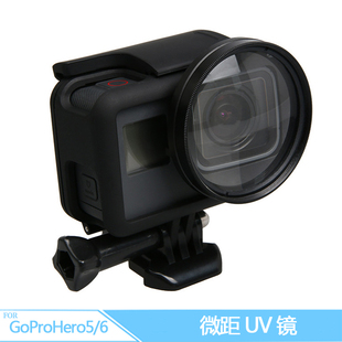 gopro hero5/6/7black相机微距镜10倍放大镜拍摄微小东西镜头配件